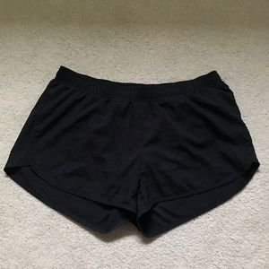 Black Running Shorts